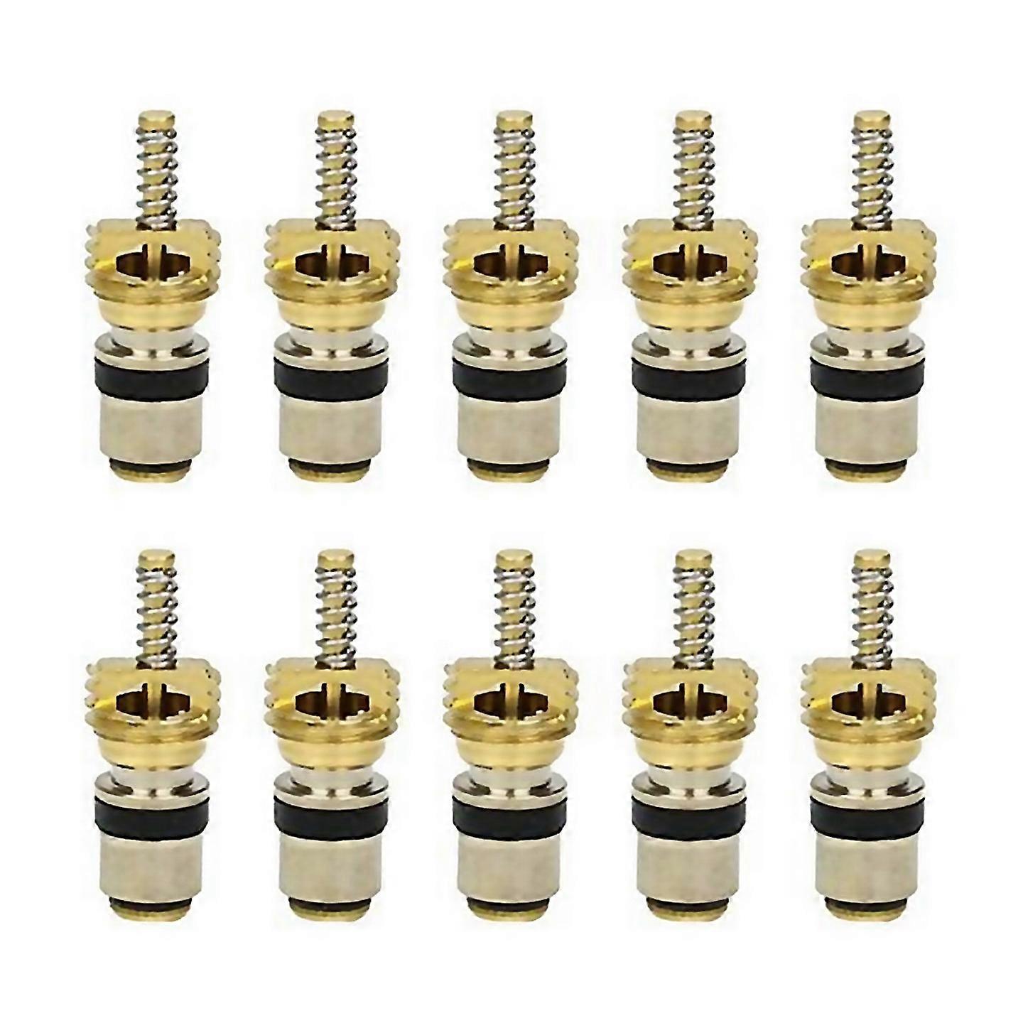 For 10pc Air Conditioning Charge Cold Medium Interface Valve Core For Citroen Elysee Volvo Beverly P