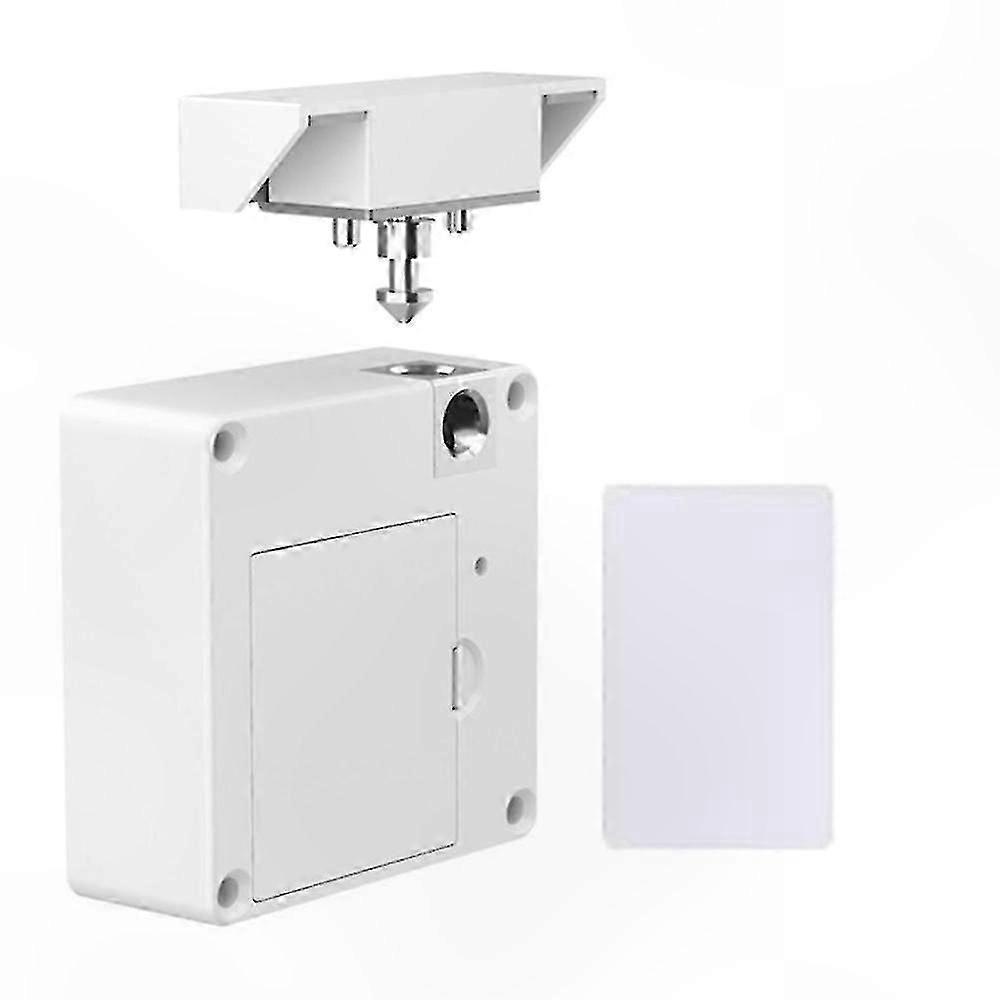 NFC Drawer Lock Card Punch-Free Invisible Electronic Hidden Lock for Wooden Cabinet