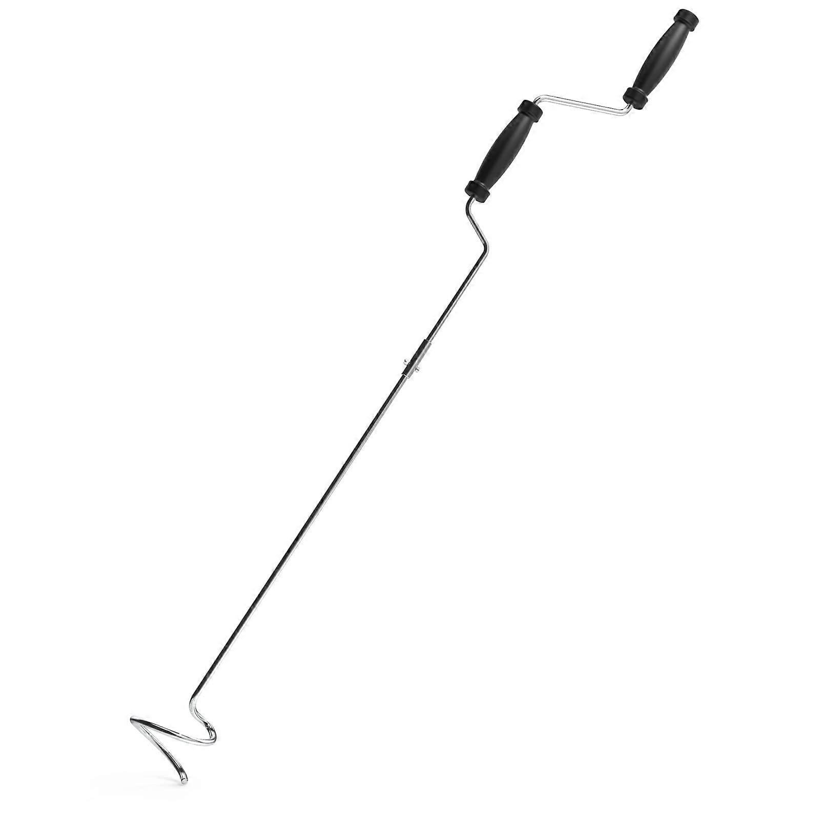 Compost Aerator Tool Manual Turner And Mixing Tool For Outdoor Compost Tumbler Bins Stainless Steel Rotating