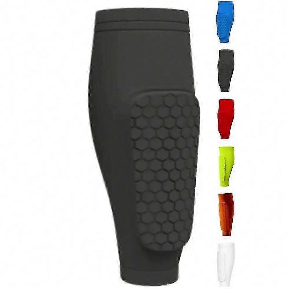 Kids Shin Guard Compression Sleeve Equipped with Honeycomb Inserts by Shin Defender