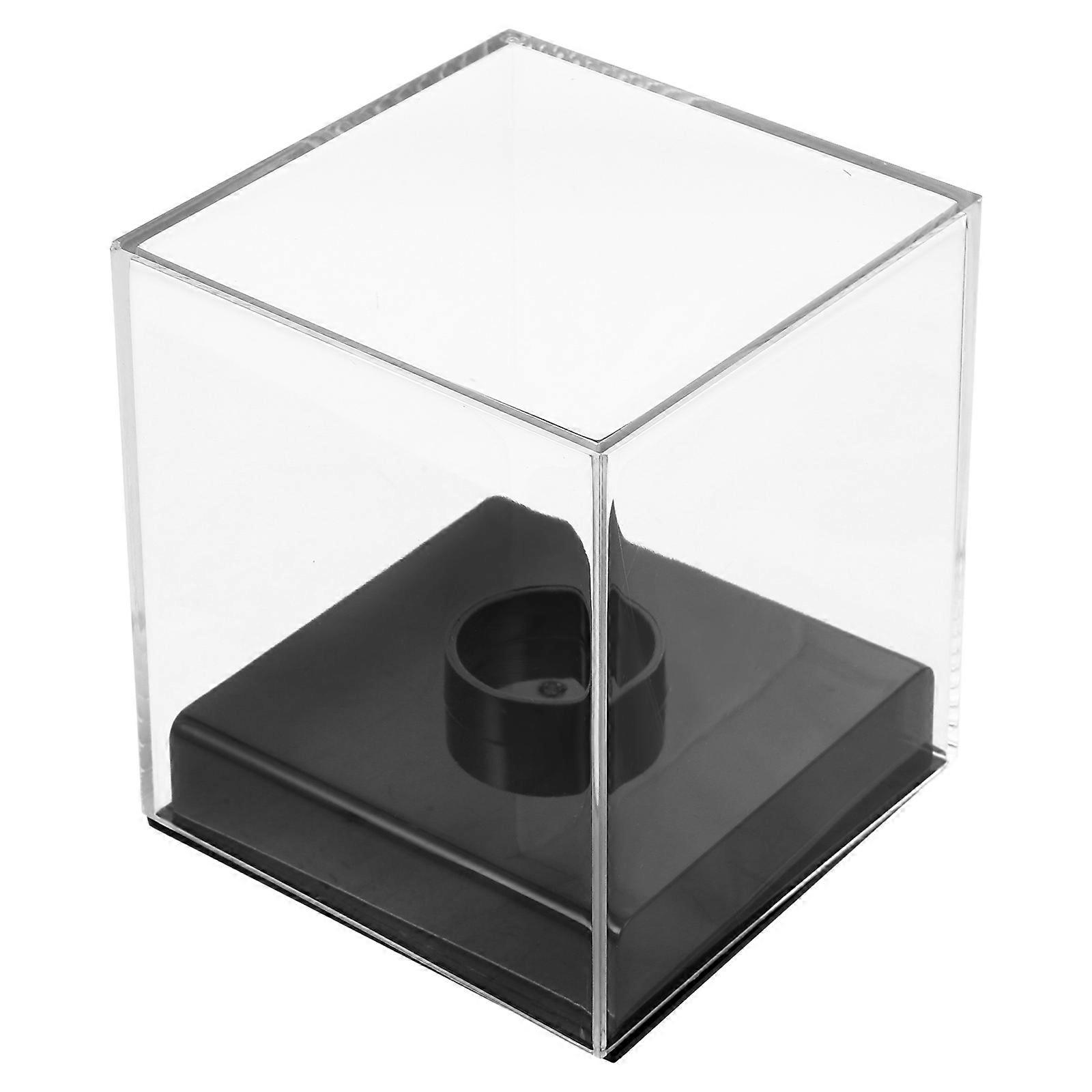 Baseball Holder Display Case for Balls Clear Acrylic 5Pcs Display Box