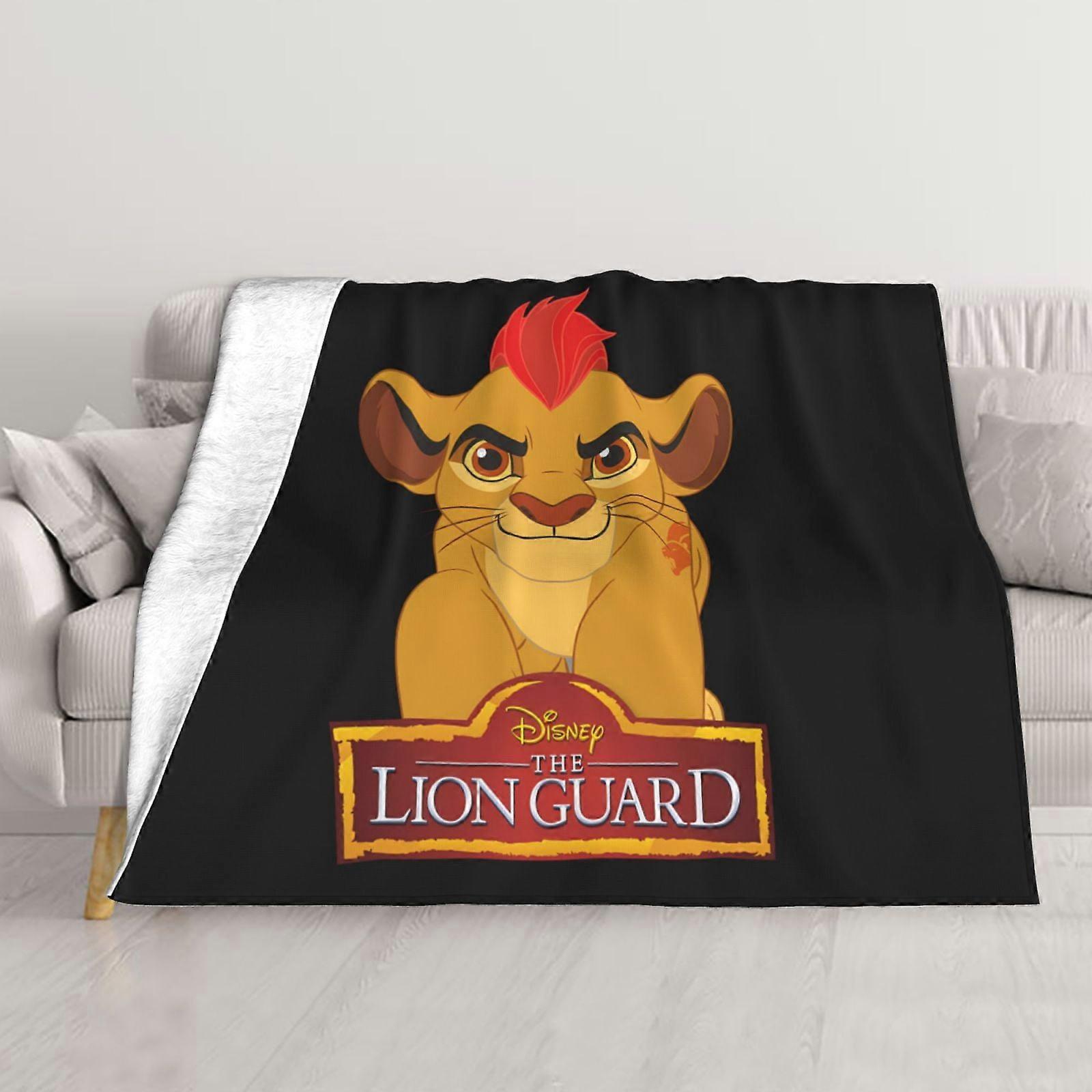 The Lion King Pattern Super Soft Throw Blanket for Bed Sofa Lightweight Blanket for All Seasons