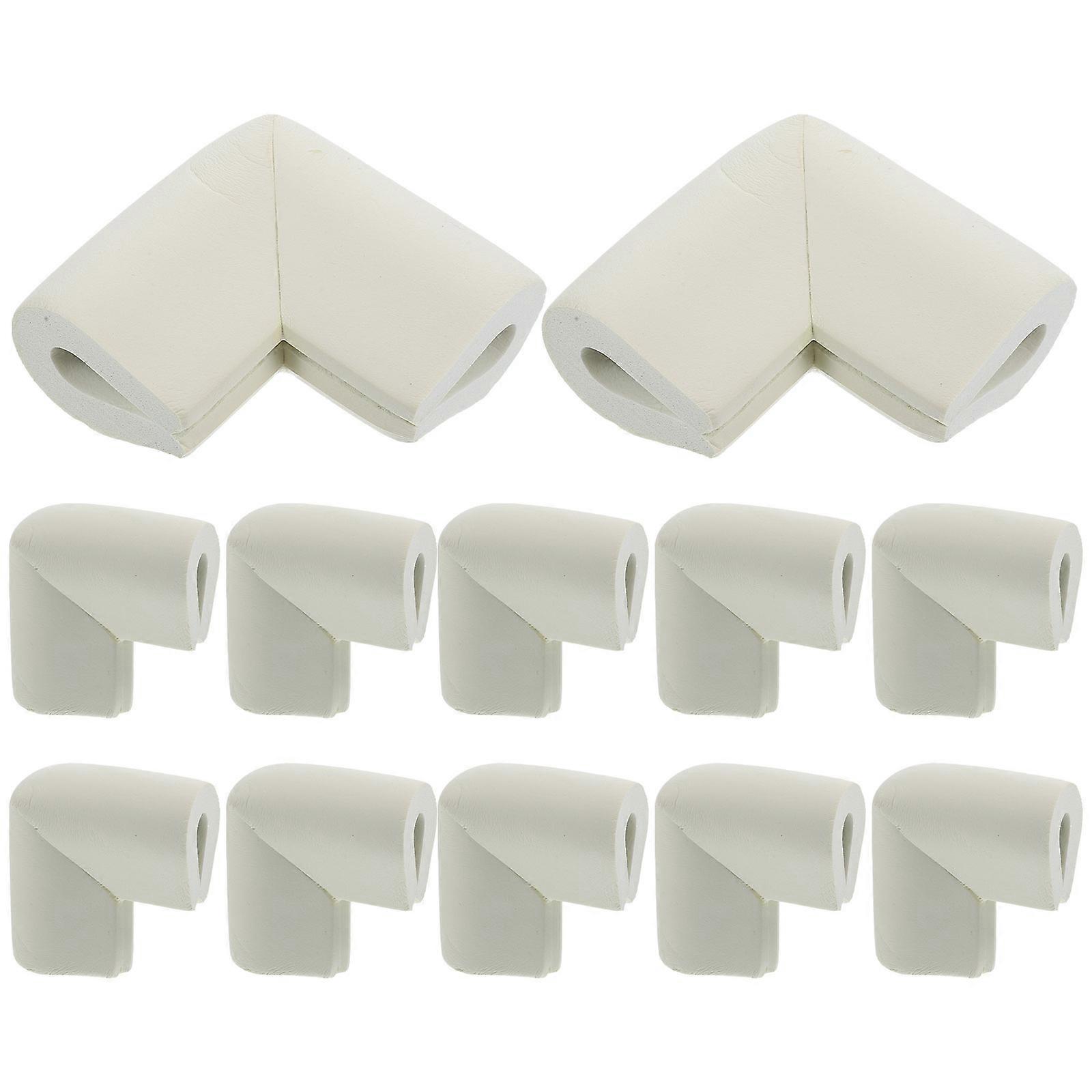 White Foam Furniture Corner Protector Designed for 60Pcs