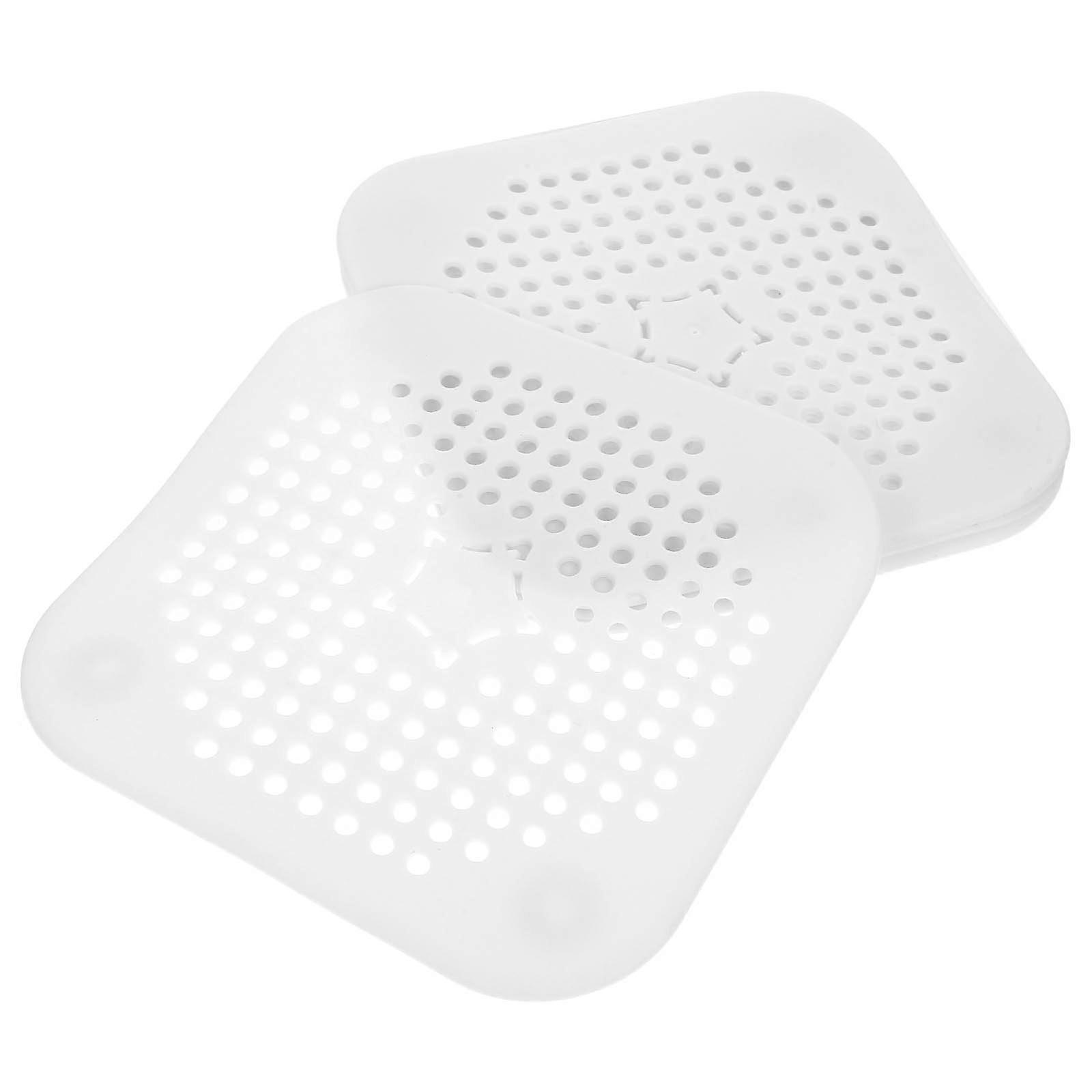 Silicone Floor Drain Covers Shower Drain Strainer for 20Pcs Bathroom Use