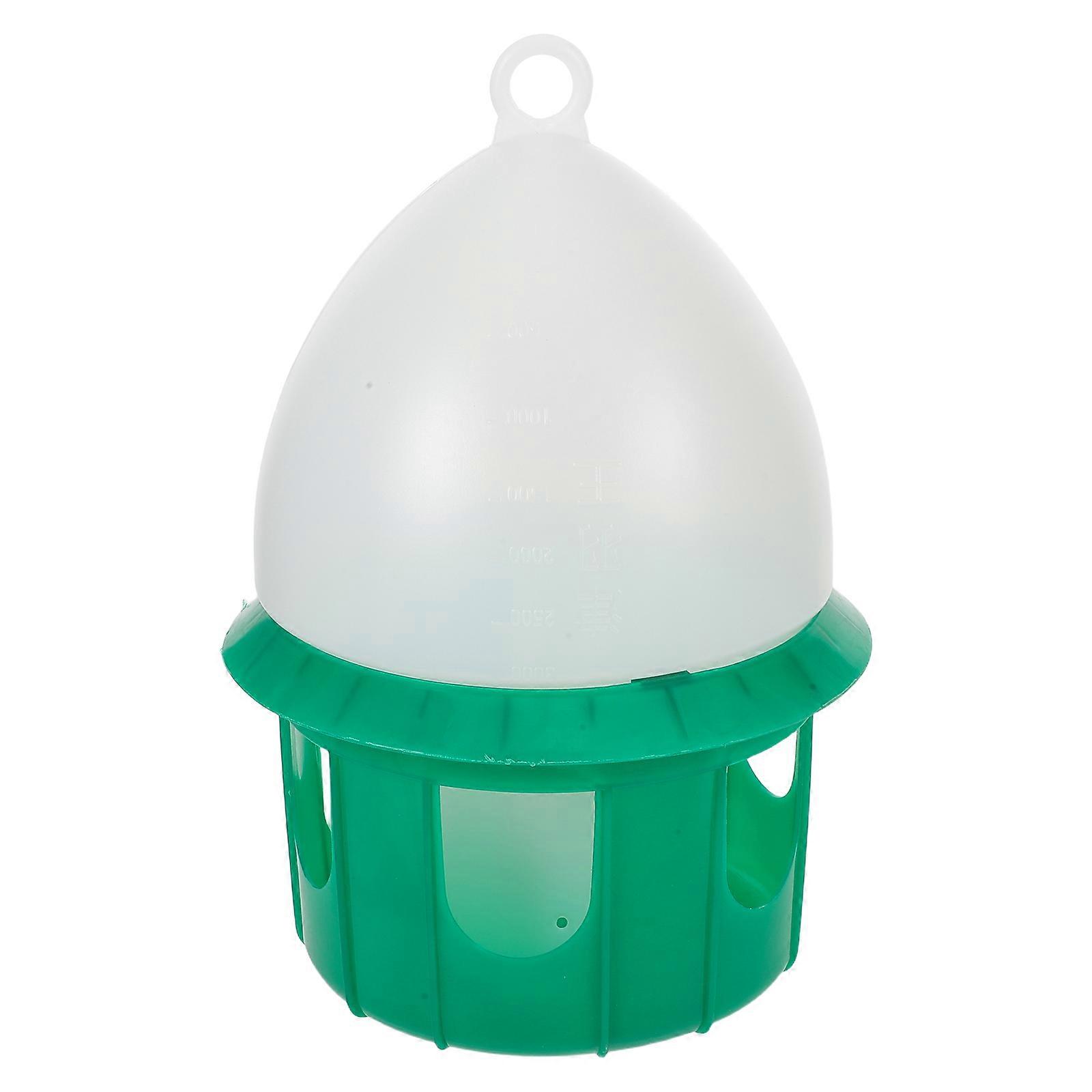 Thickened Bird Water Dispenser for Feeding Parakeets with 4l Capacity