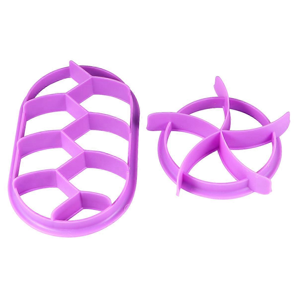 Pastry Mould Embossing Baking for 4Pcs Bread Press Set