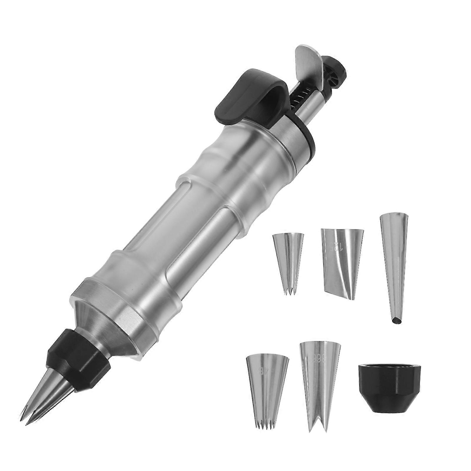 Biscuit Maker Silver Cake Decorating Tool for Baking 2Pcs Home Baking