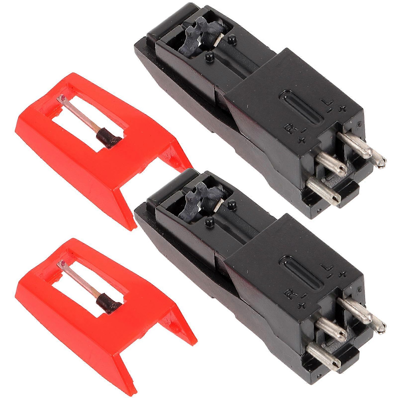 Turntable Stylus Stylus Attachment for 4Pcs Vinyl Record Player Use