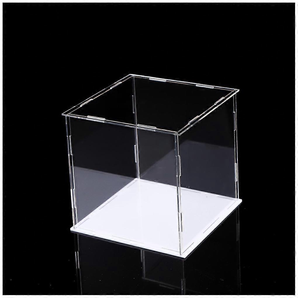 Display Case Acrylic Cabinet Clear Storage Tool Simple Style Toy Collectibles