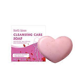 Cleansing care soap women's body bath cleansing pores moisturizing soothing soap 80g