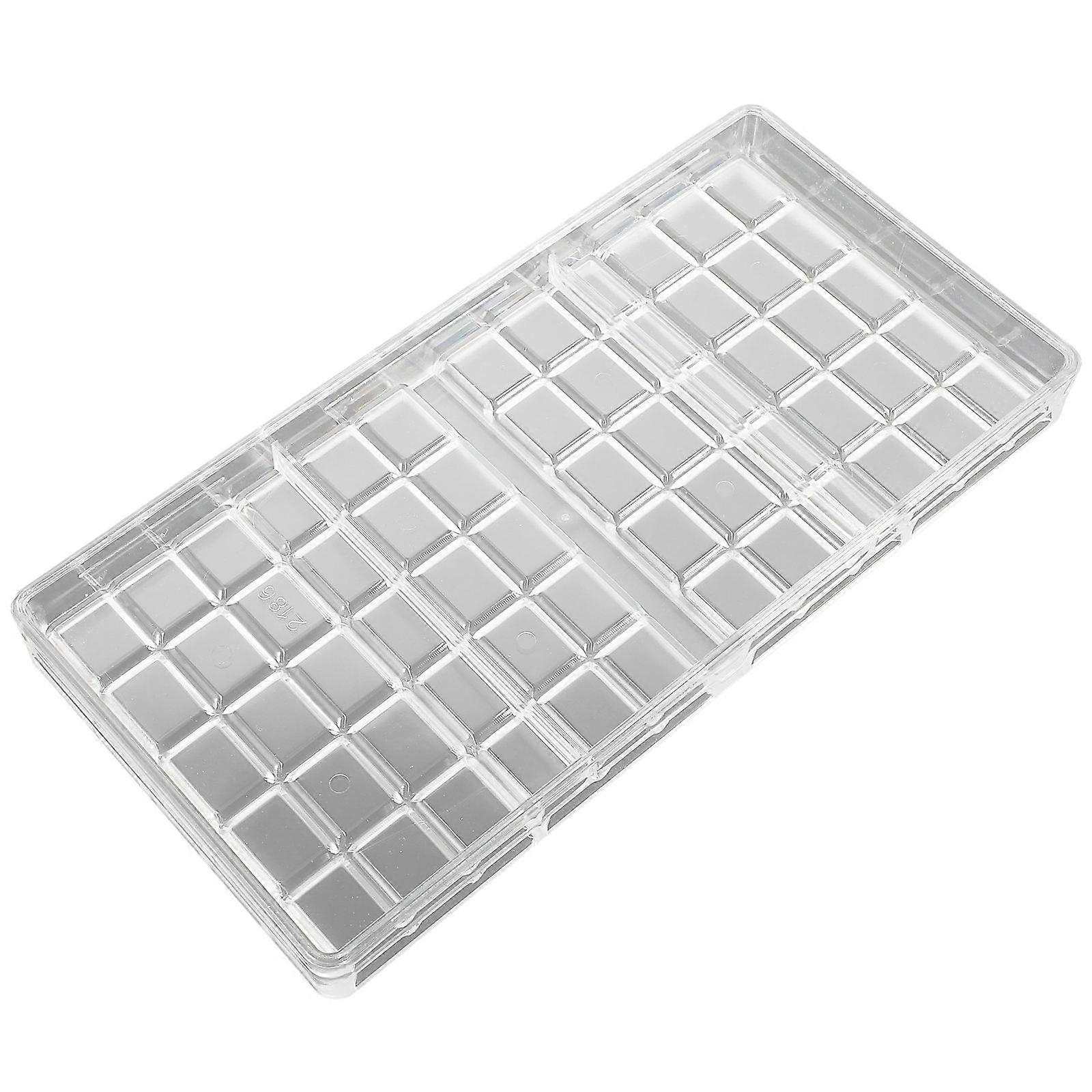 Chocolate Mold for Jelly Making Transparent Mold 2Pcs Pack