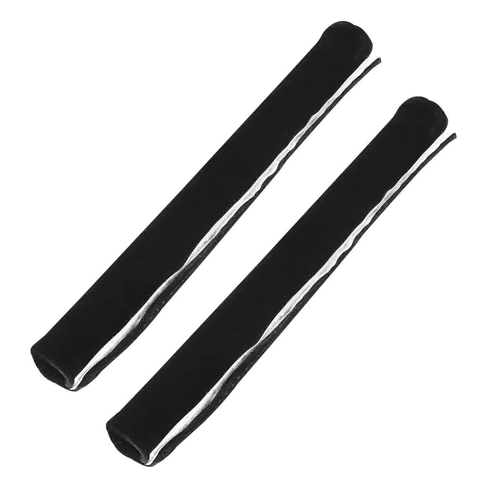 Fridge Door Handle Glove Protector in Black for 4 Pieces Handle Wrap