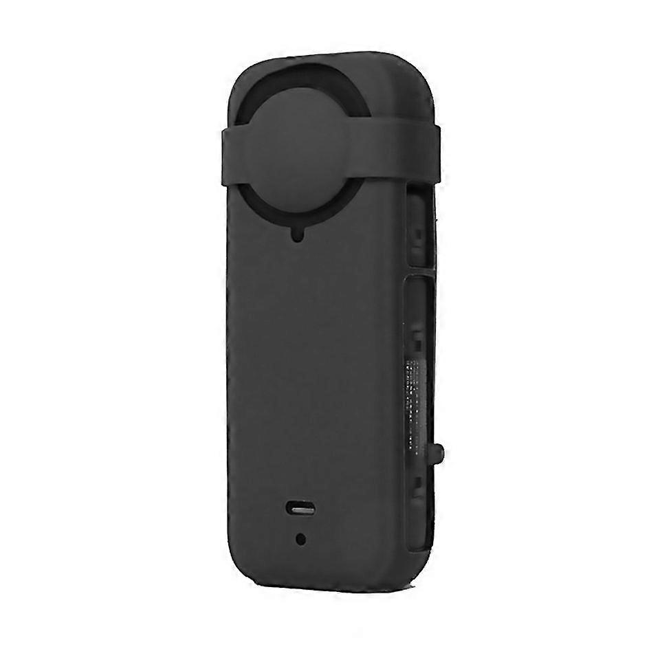 For Insta360 X4 Silicone Protective Case With Lens Cover
