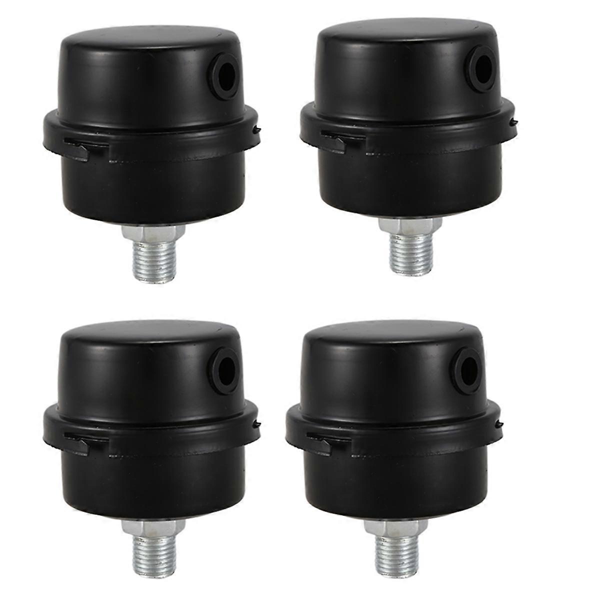 Air Compressor Intake Filter Muffler 1/4BSP 13mm Thread Black