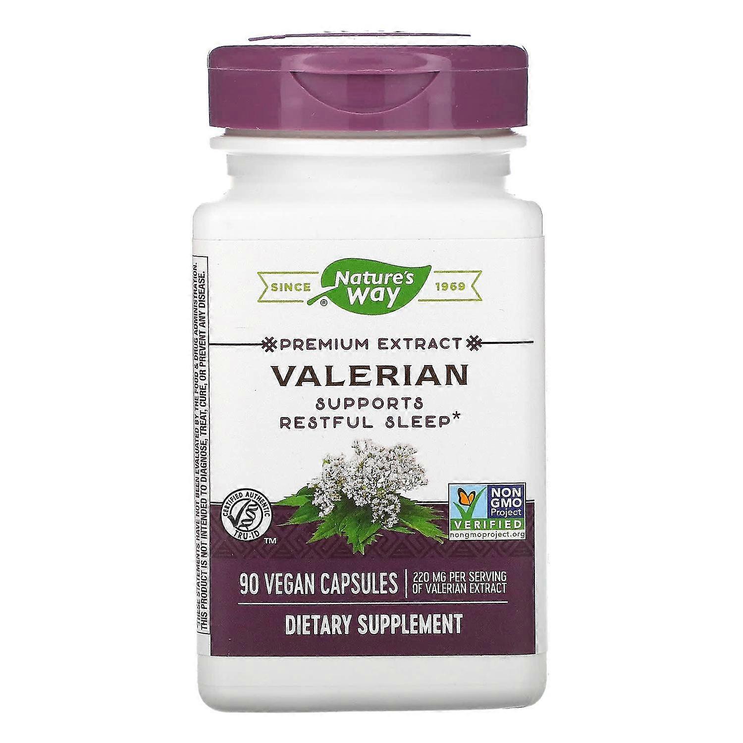 Nature's Way, Valerian, 110 mg, 90 Vegan Capsules