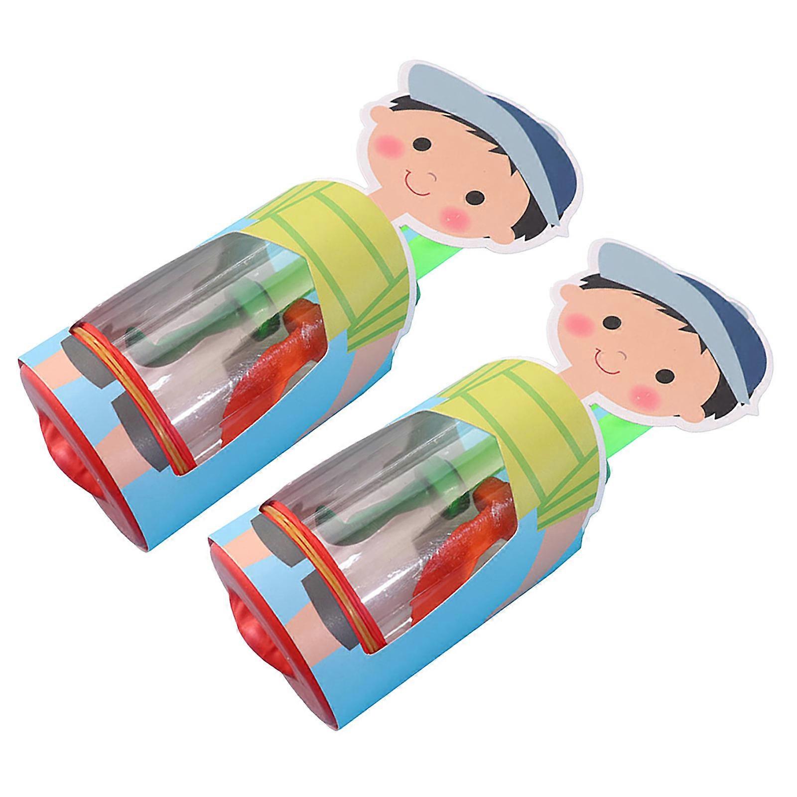 Human Lung Breathing Model Assembly DIY Toy for Teaching Tool 2Sets