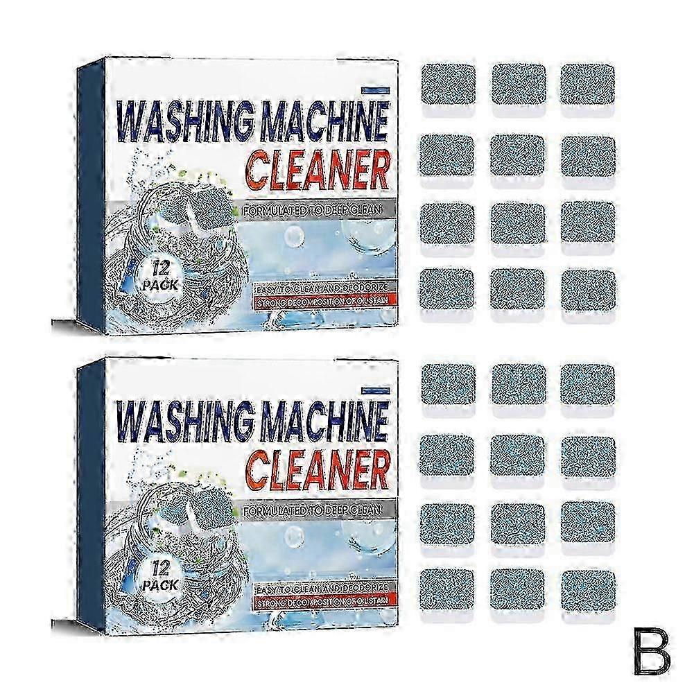 Active Washing Machine Cleaner Descaler Deep Cleaning Tablet Efficient Cleaning 25-26