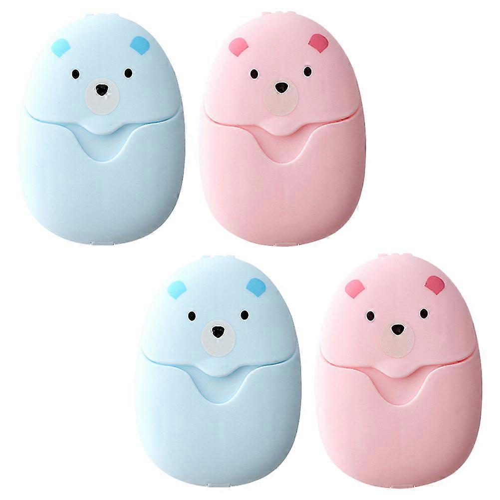 Portable Travel Soap Sheets for Cleaning 20 Boxes Mini Hand Soap Paper