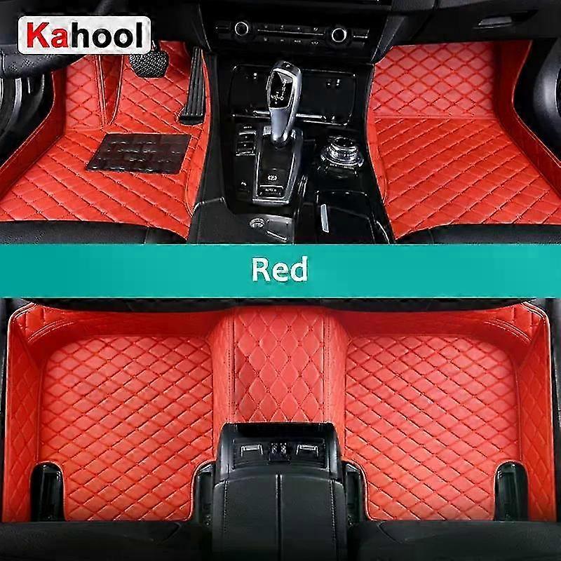 KAHOOL Custom Car Floor Mats For Toyota Prius 2th 3th W2 W3 2003-2015 Auto Carpets Foot Coche Accessorie 26s
