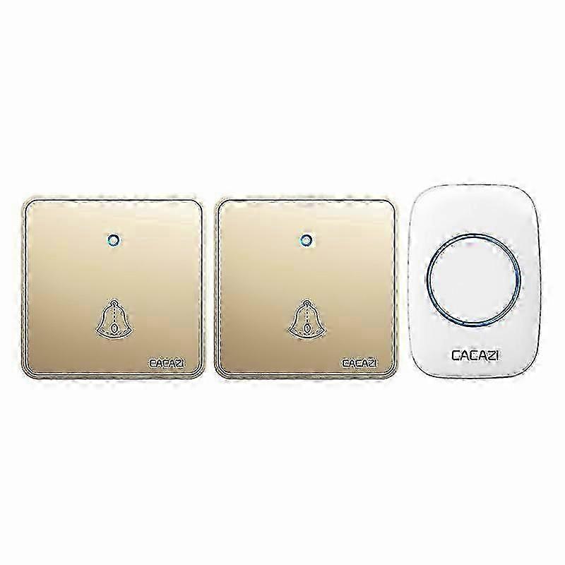 Type 86 Receiver Does Not Require Battery Doorbell Wireless Home Ultra-Long Distance Intelligent Electronic Remote Control Ring Caller