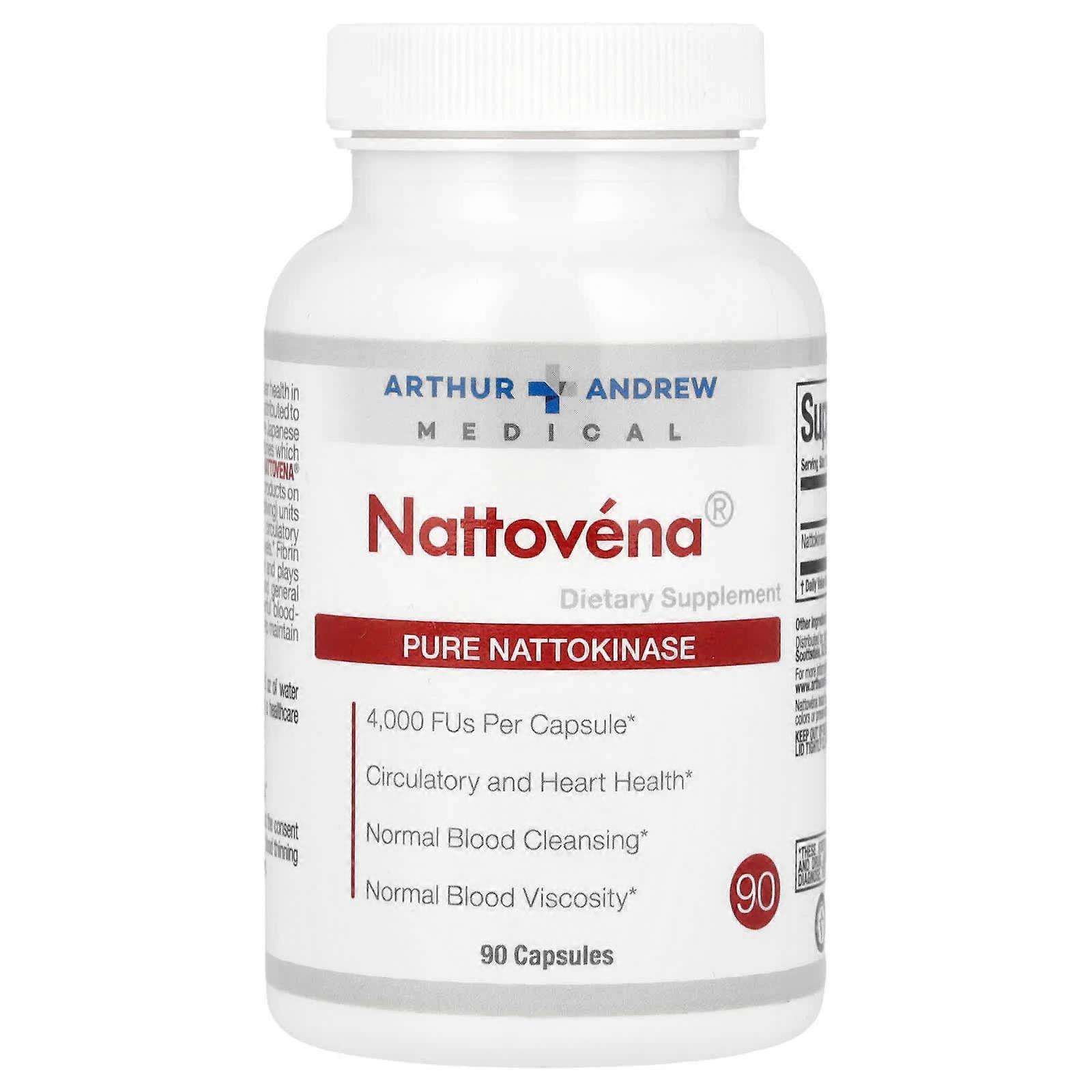 NattovenaÃÂÃÂÃÂÃÂÃÂÃÂÃÂÃÂ¬ÃÂÃÂÃÂÃÂÃÂÃÂÃÂÃÂ, Pure Nattokinase, 4,000 FU, 90 Capsules