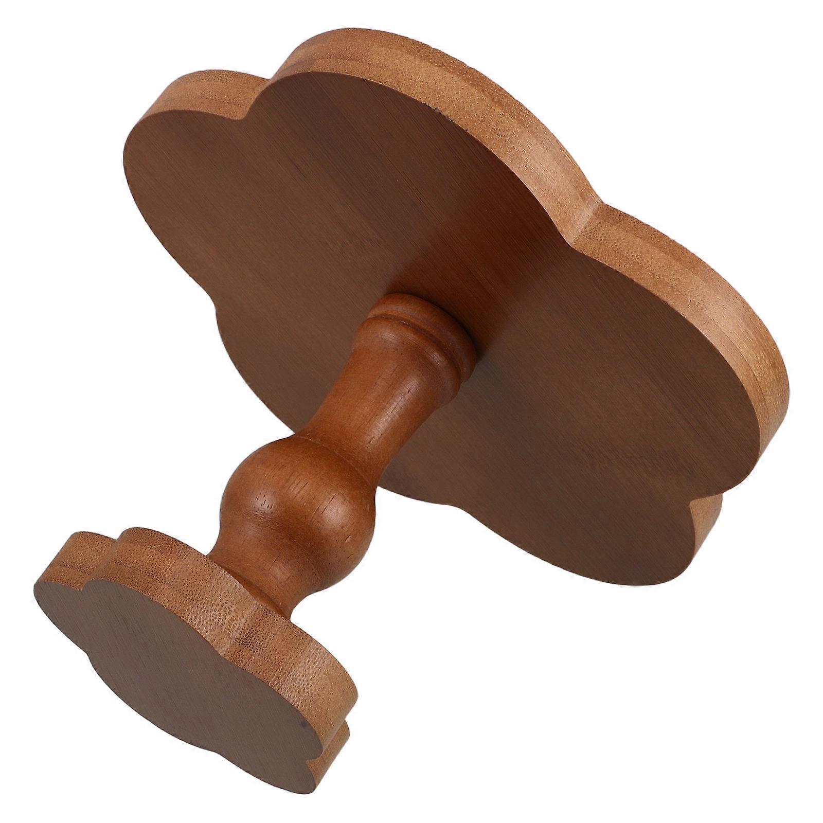 Footed Wood Aromatherapy Tray for Candles and Essential Oils