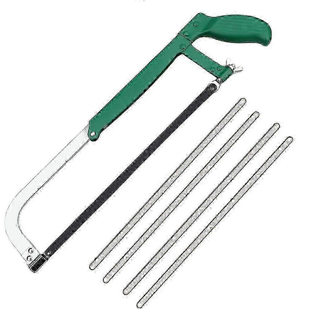 Professional butcher saw set for cutting bones + 2 spare blades