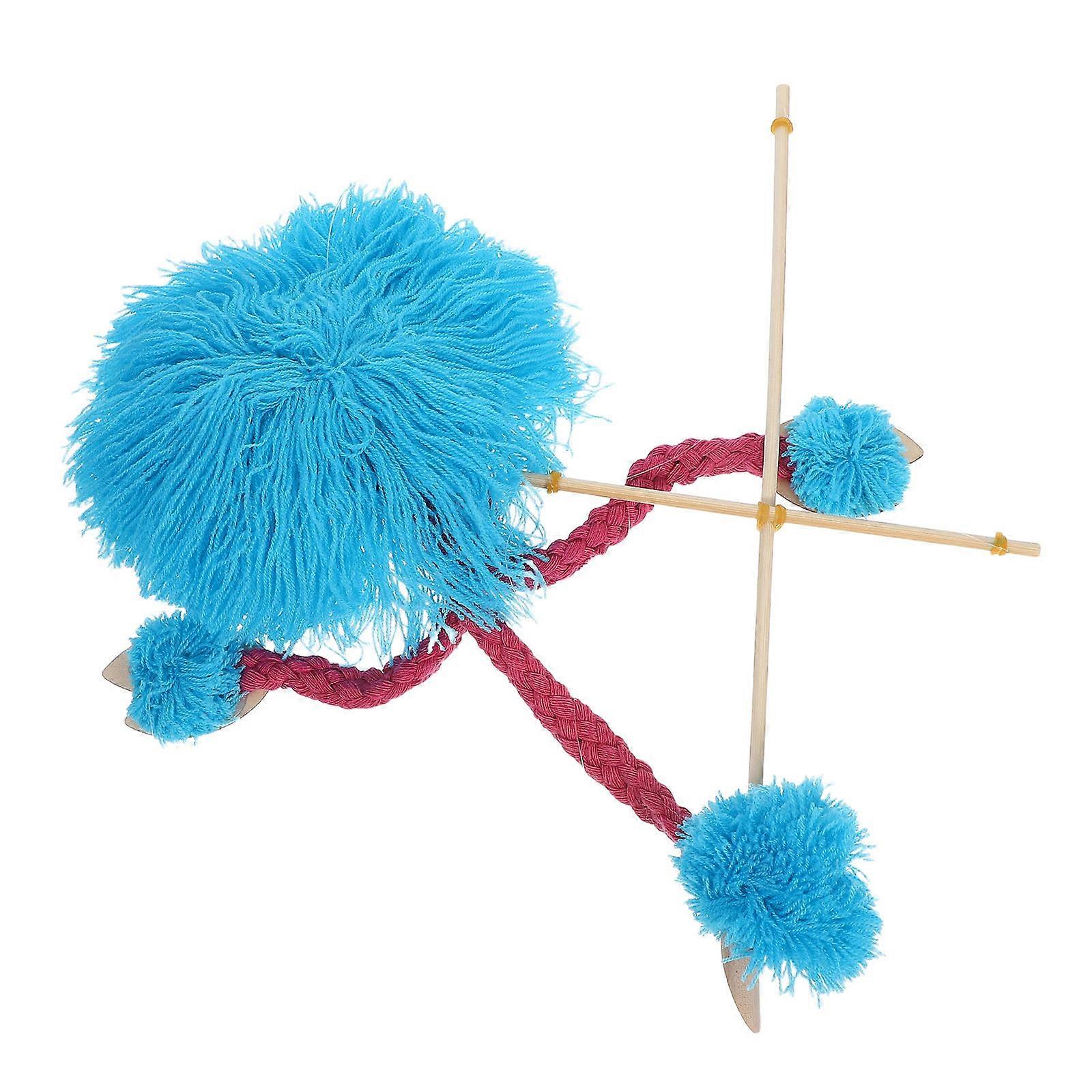 Animal Marionette Puppet Show Toy for Kids 2Pcs Sky-Blue String Puppet