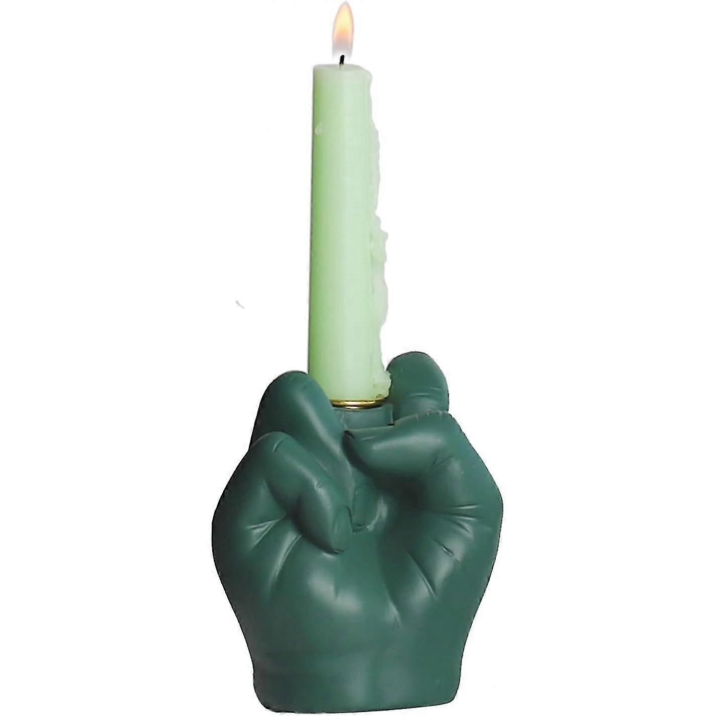26-27 Creative Hand Shaped Candle Holder