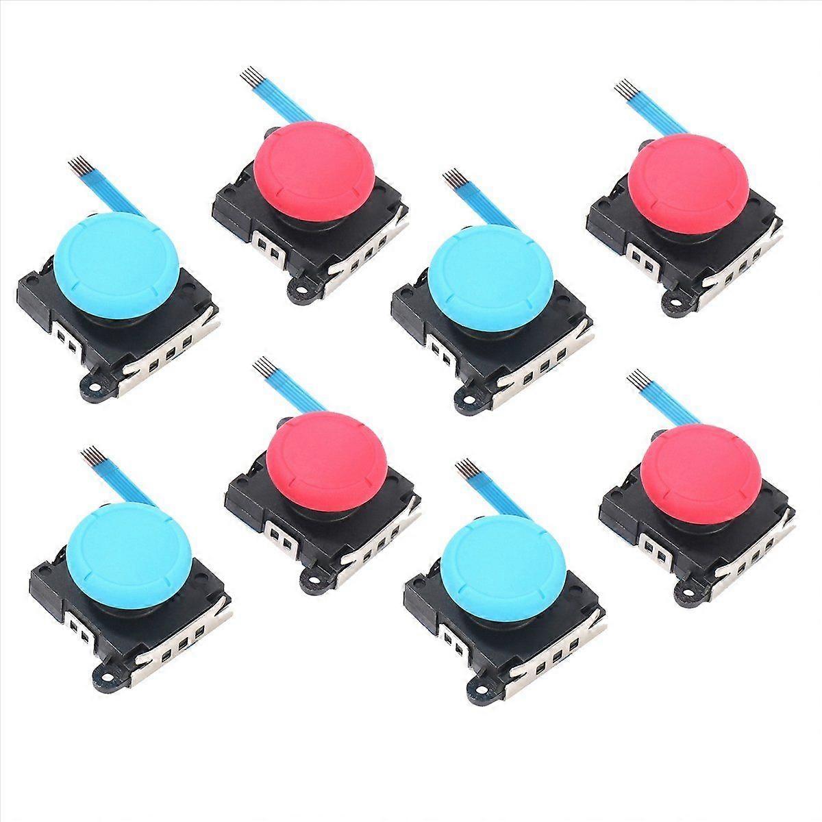 3D Analog Joystick for Switch/Switch Lite - 2 Pack(Red+Blue)