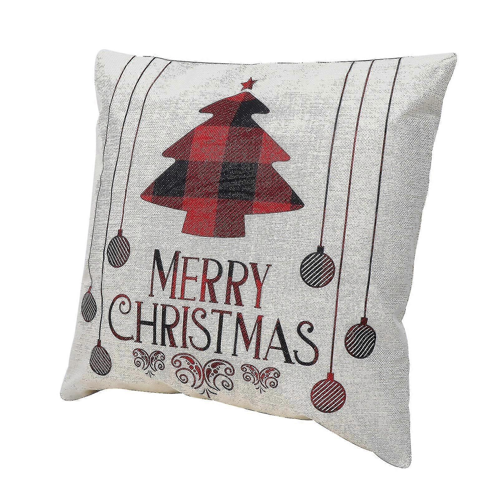 1pc Decorative Pillowcase Creative Christmas Pillow Cover Pillow Protector