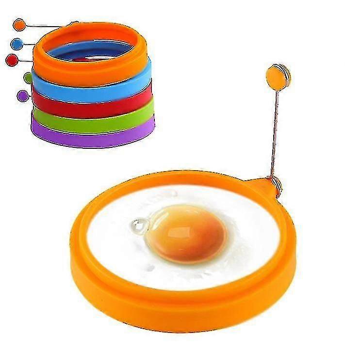 Silicone Non-stick Egg Ring, Perfect Omelette Mold Or Pancake Ring