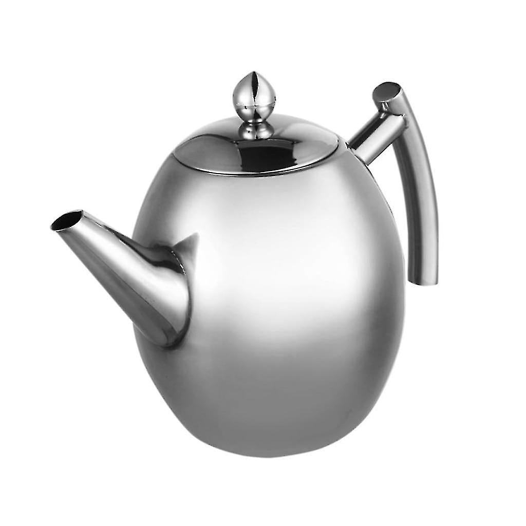 Coffee Tea Sets 1000ml Tea Pot Heat Resistant Stainless Steel Teapot With Filter Infuser 1l