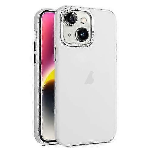 For iPhone 15 Frosted Translucent Mist Mobile Phone Case