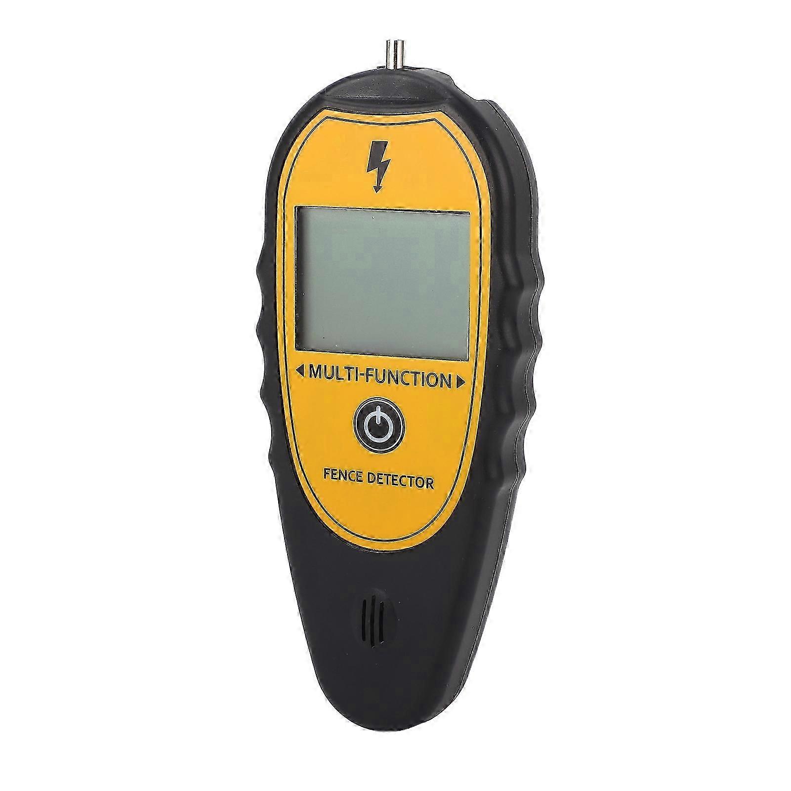 200-15000V Ranch Fence Digital Display Voltege Current Current Direction Tester Farm Electronic Fence Fault Finder Current Direction Measuring LCD Ba