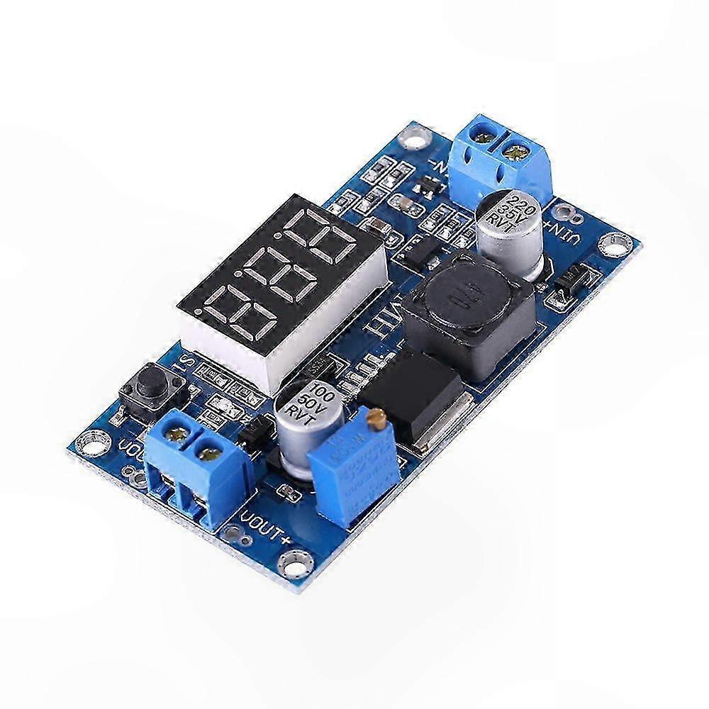 Adjustable DC-DC Buck Converter Power Module with LED Display for Voltage Regulation