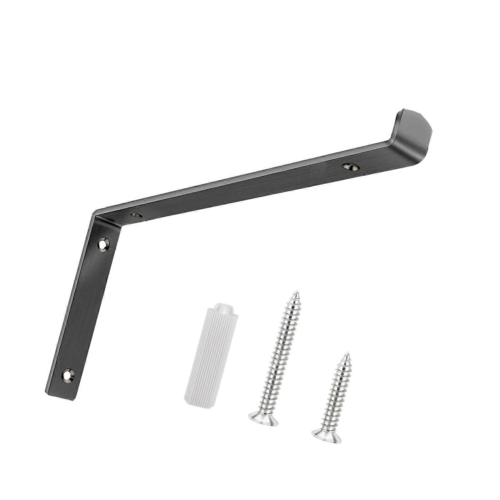 Heavy Duty Floating Shelf Bracket Wall Mounted Metal Shelving Bracket Simple Decorative Shelf Bracket Hardware  300mm