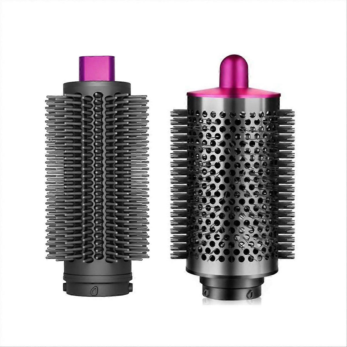 For HS01 HS05 HS08 Curling Iron Attachment Round Volumizing Brush and Upgraded Large Round Brush B