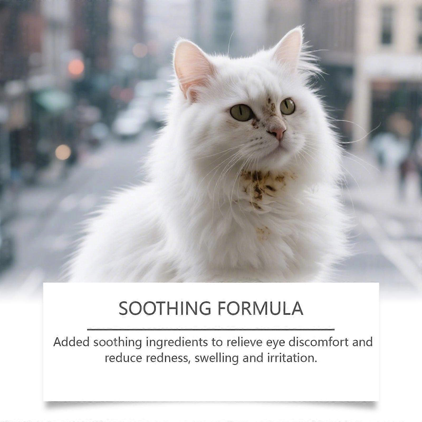 Kriath Pet Eye Wipes Are Gentle And Caring For Daily Use By Cats And Dogs To Relieve Eye Discomfort