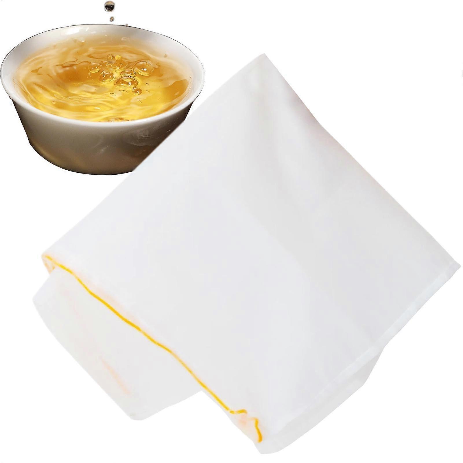 Honey Filter Bag Nylon Drawstring Mesh Nylon Filtering Bag for Honey Yogurt Beer Wort Nut Milk Chicken Soup