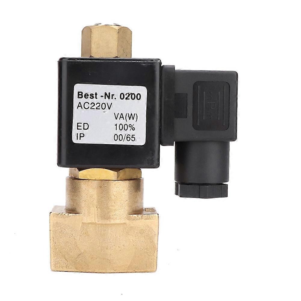 Solenoid valve brass normally open for European brand G1/8' thread AC110V water control