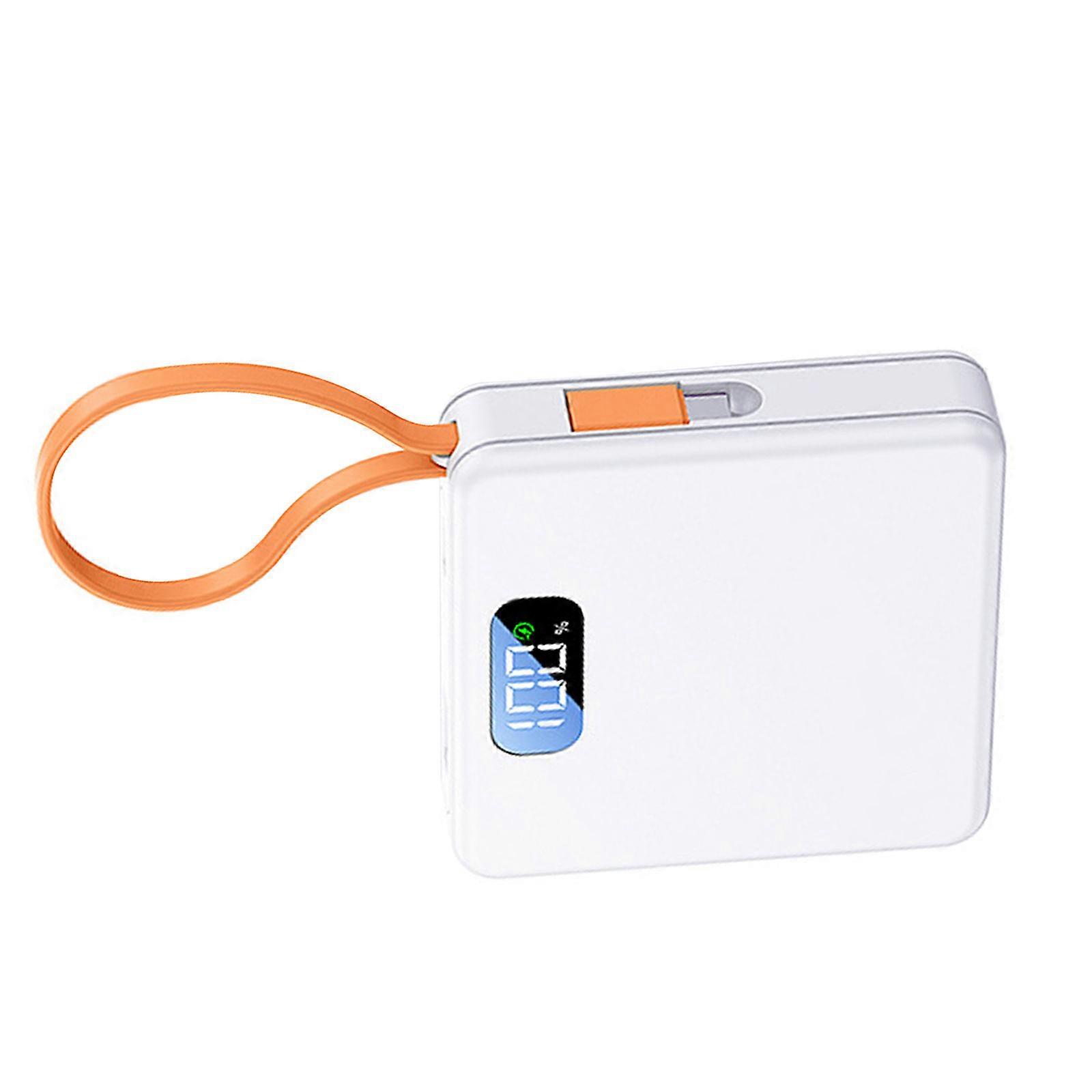 Portable 3Slot 18650 Flat Top Battery Holder Detachable Structure Digital Power Display Easy Assembly Plastic Case  White