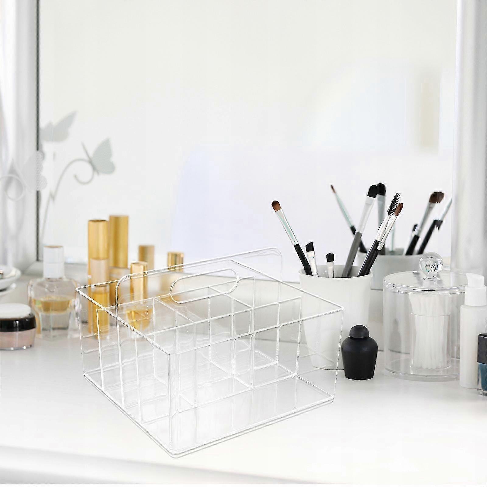 Transparent Storage Box Nail Charms Box Lipstick