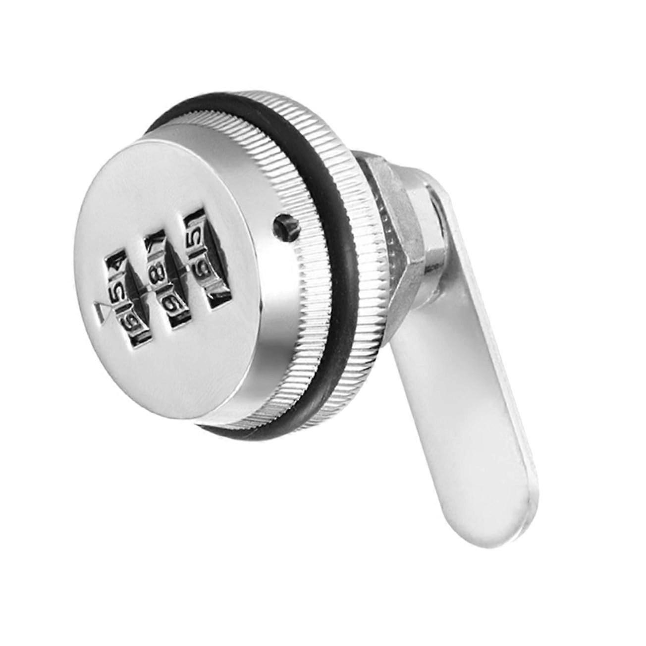 Secure Mechanical Password Lock For Cabinets And Furniture, Metal Construction, Easy Setup, For Mailboxes And Wardrobes