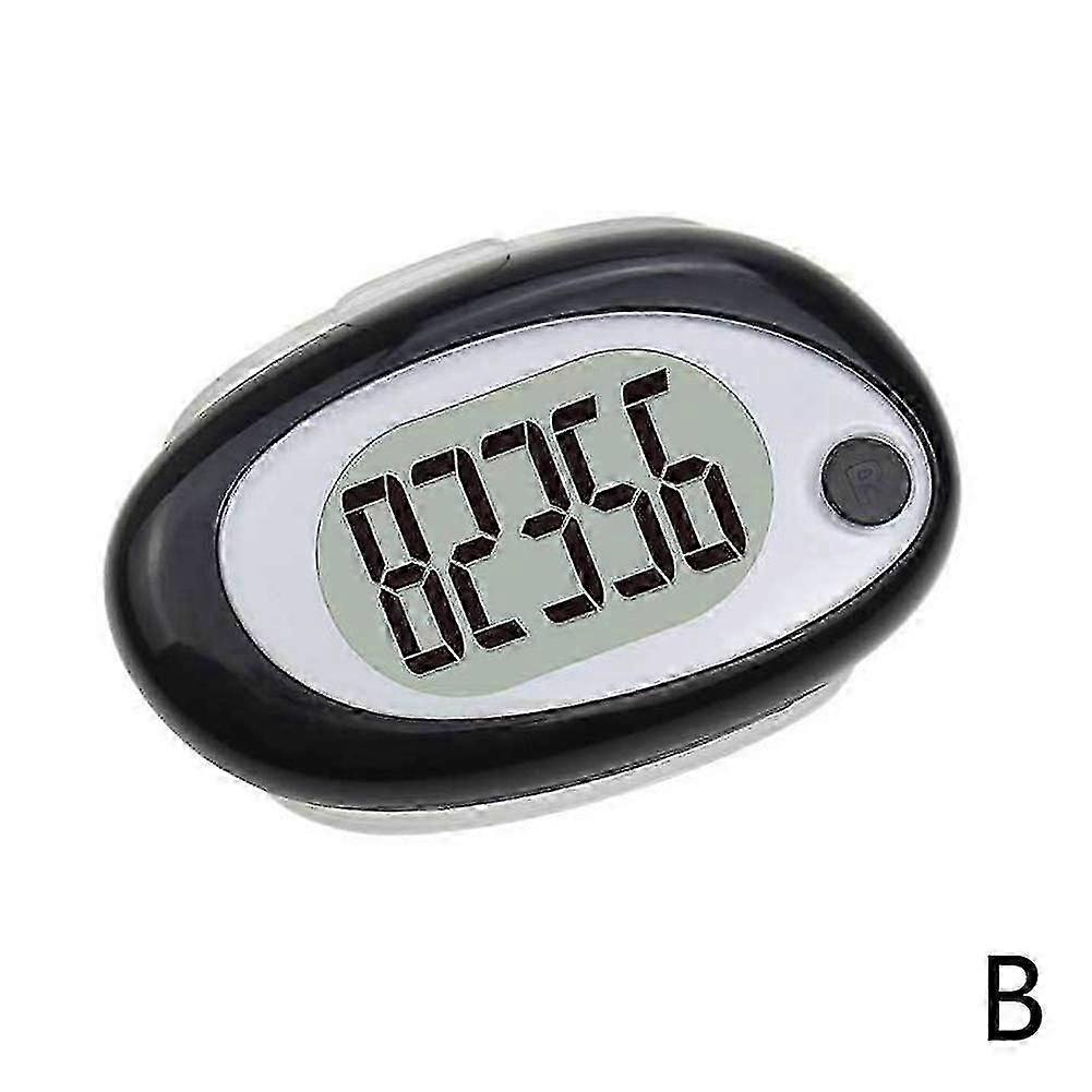 3D Pedometer with Simple Step & Distance Counting, Daily Activity Monitor for Fitness Tracking - ZZ15