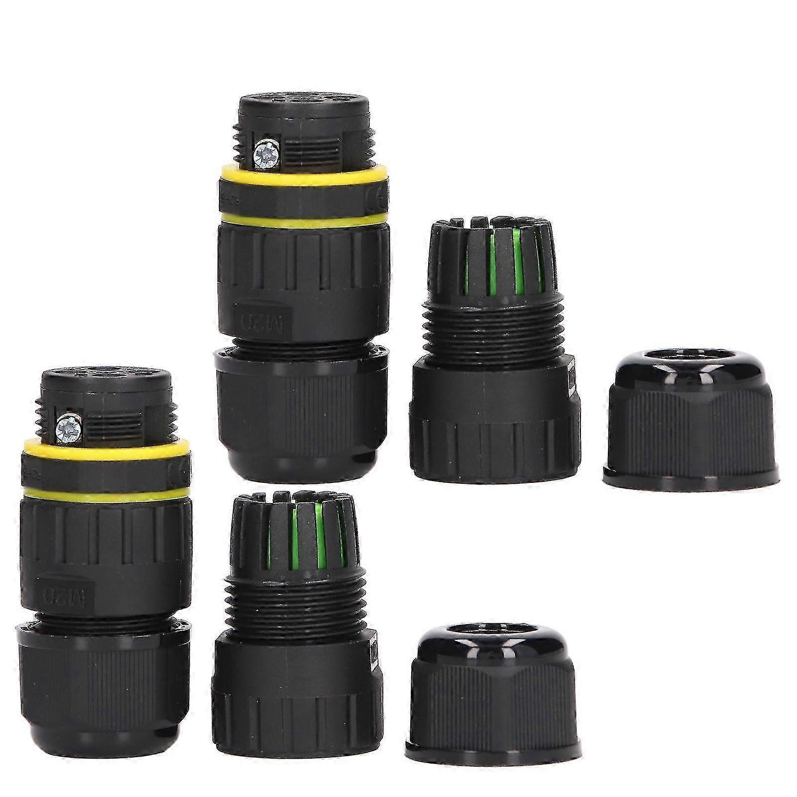 Electrical Cable Connector For Quick Install, IP68 Waterproof Junction Box Outdoor Lighting Connectors With Large Cable Clamping Range And Strong