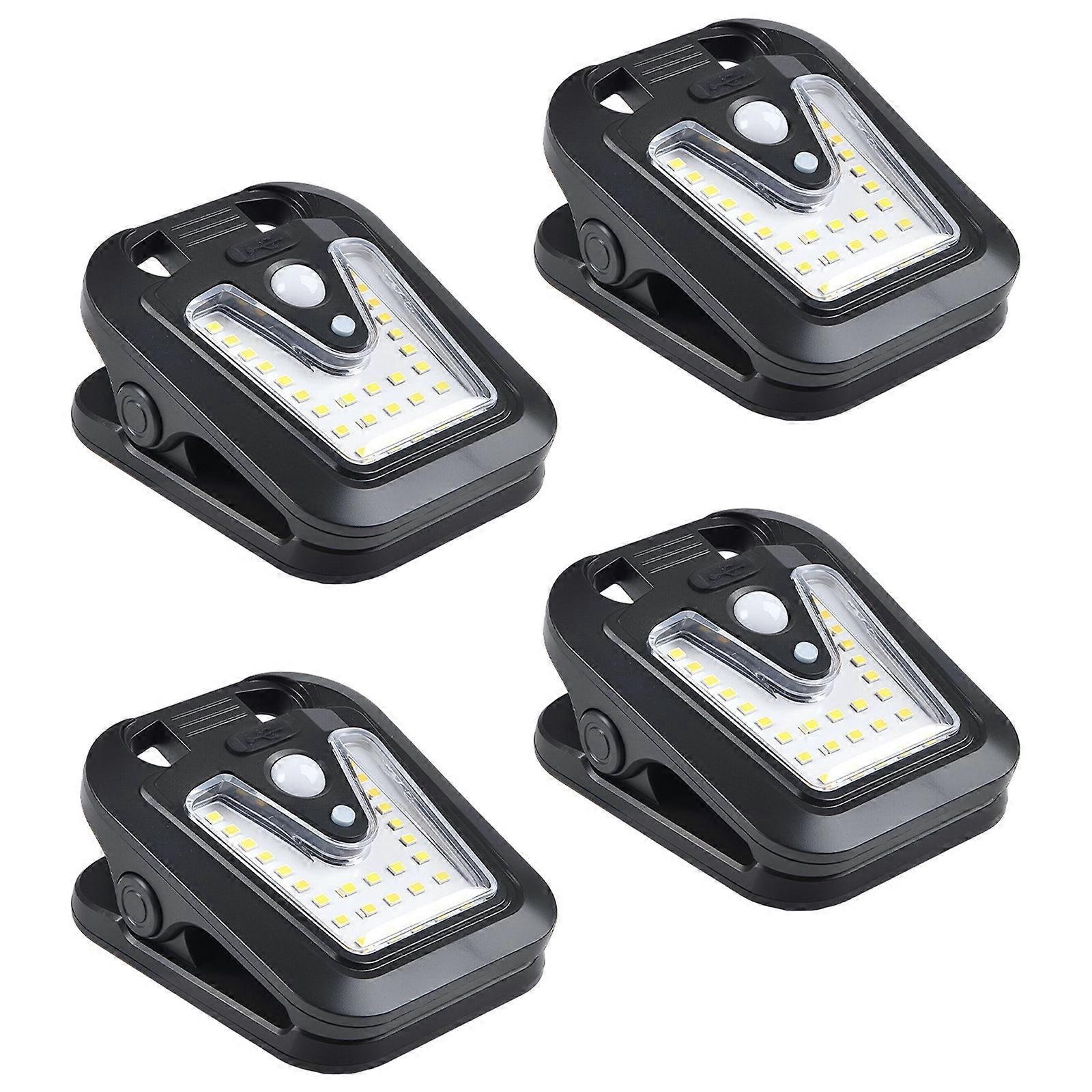 Solar Powered Outdoor Security Light with Infrared Sensor 4 Brightness Levels Waterproof Construction for Patio Yard Multicolor