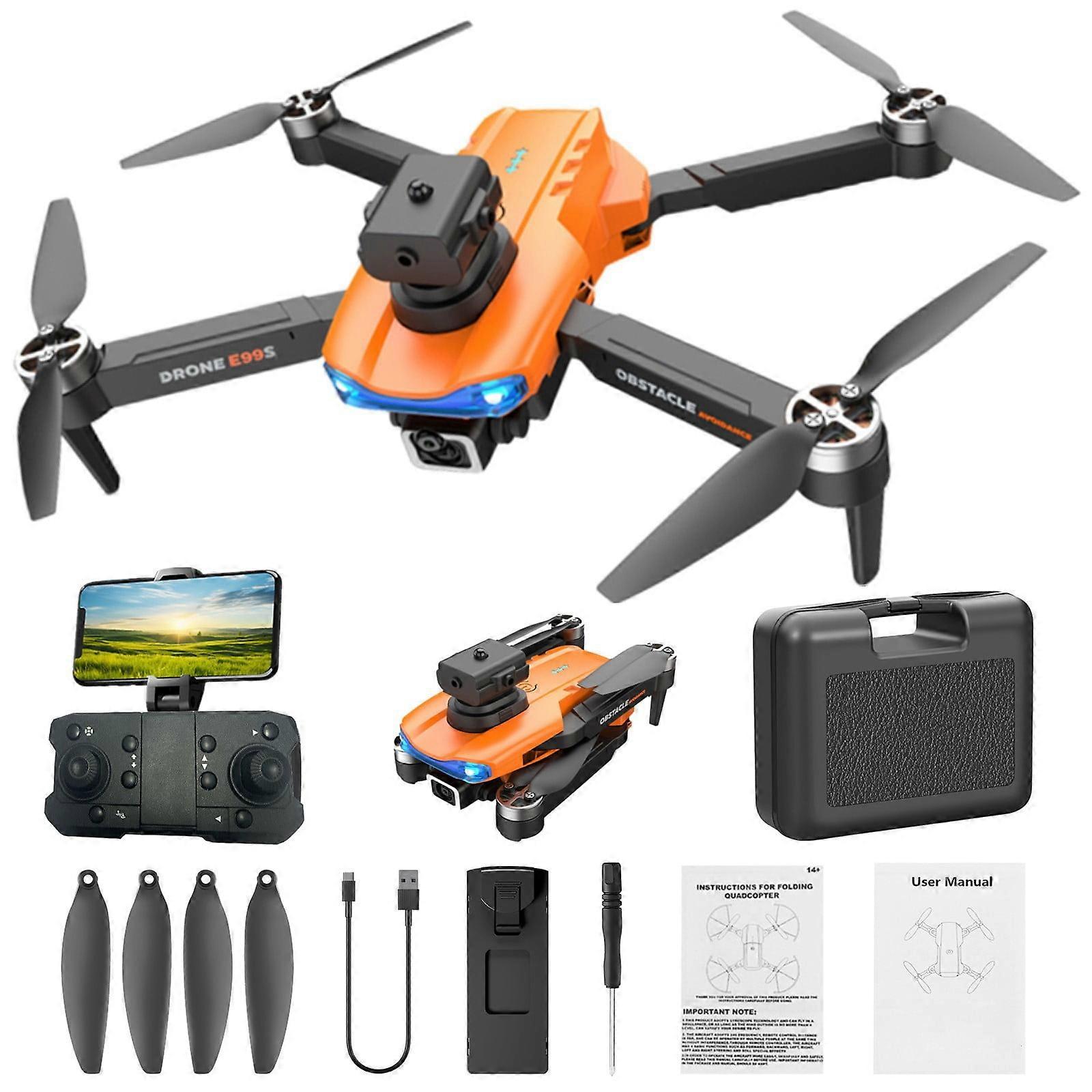 Viflosae Brushless Motor Drone 1080P Camera, 2.4G WiFi FPV, Altitude Hold, Obstacle Avoidance, compatible with Cyber Monday Deals 2024