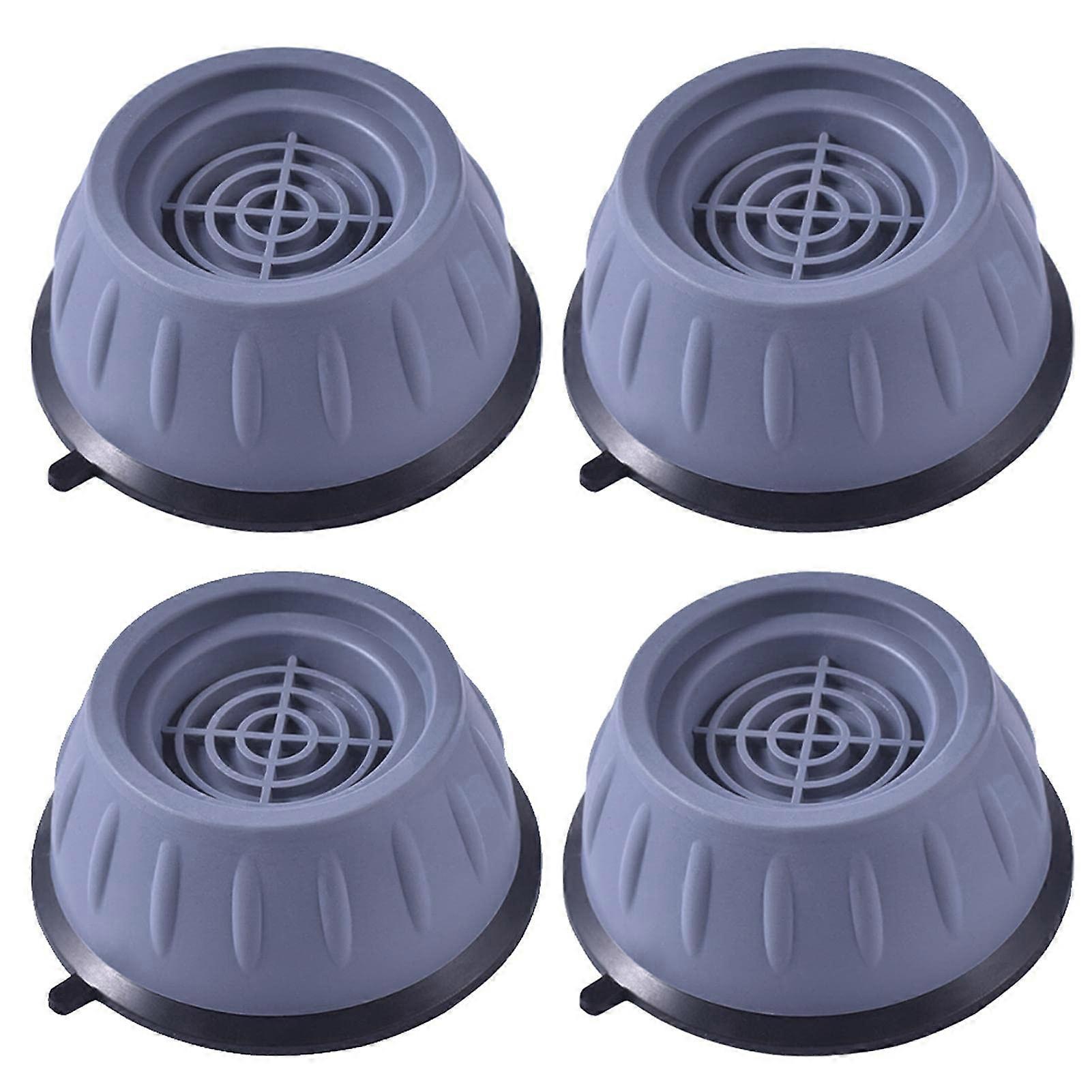 Washing Machine Anti Vibration Pads with Noise Reduction Non Slip Rubber Feet for Washer Dryer Stabilizer Set of 4