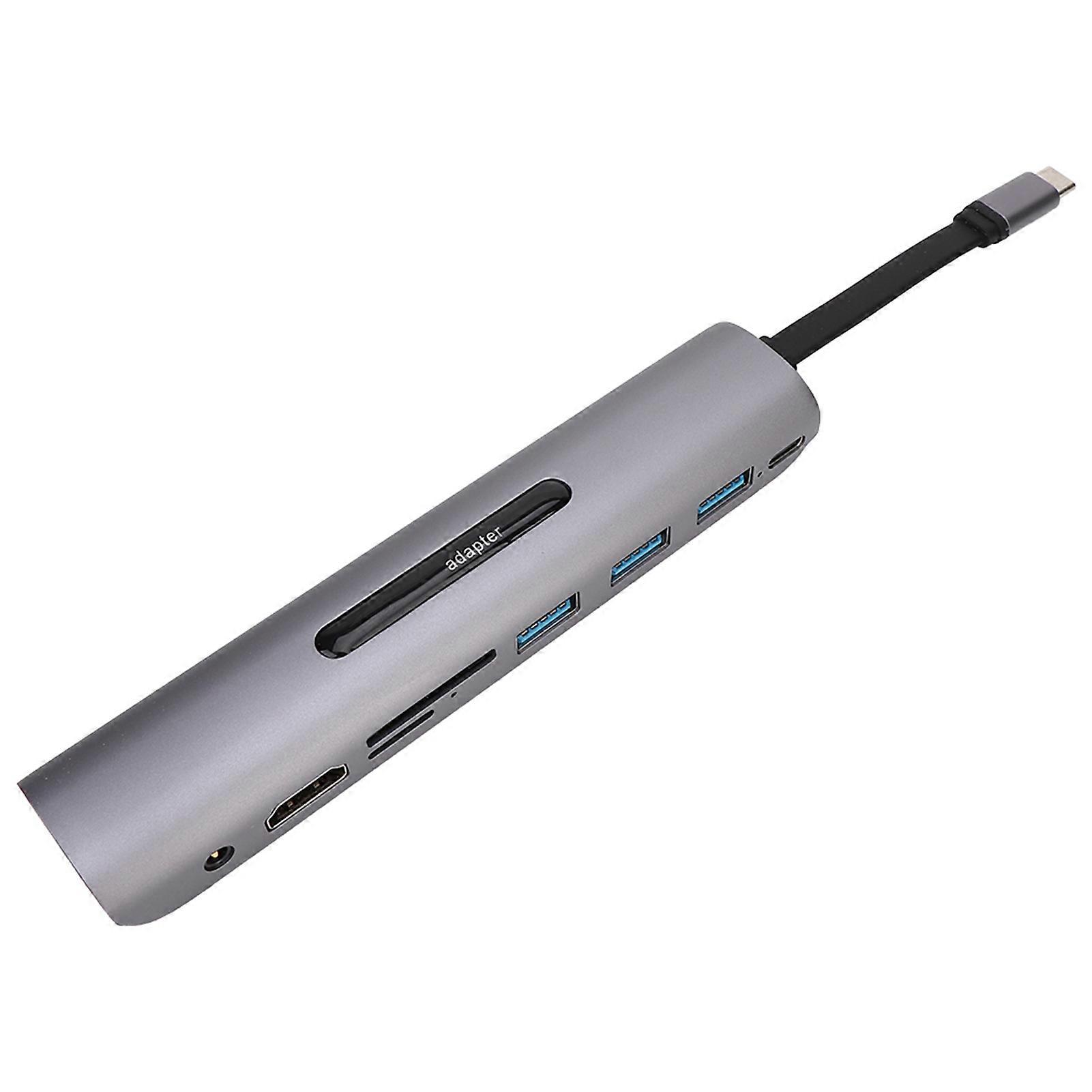 9 in 1 TypeC Interface to HDMI VGA Female USB Hub Converter Docking Station for Macbook(THV901)